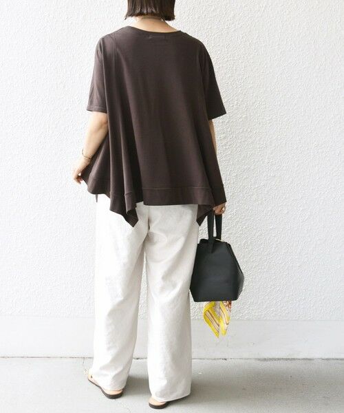 SHIPS / シップス カットソー | ヘムフレア ショート スリーブ プルオーバー | 詳細26