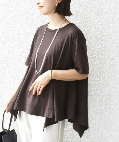 SHIPS / シップス カットソー | ヘムフレア ショート スリーブ プルオーバー | 詳細29