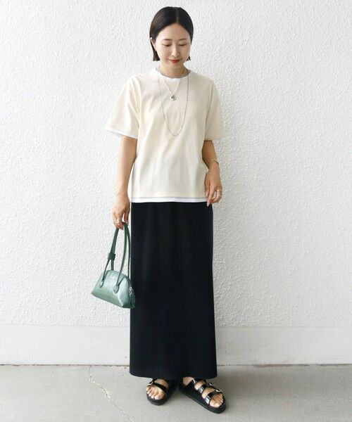 SHIPS / シップス Tシャツ | 〈接触冷感〉レイヤード ライク TEE | 詳細10