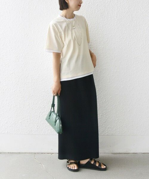 SHIPS / シップス Tシャツ | 〈接触冷感〉レイヤード ライク TEE | 詳細13