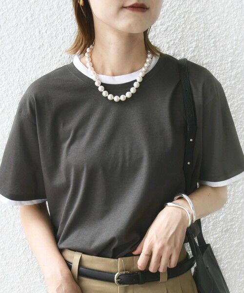 SHIPS / シップス Tシャツ | 〈接触冷感〉レイヤード ライク TEE | 詳細9