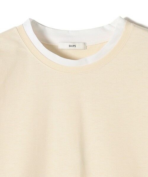 SHIPS / シップス Tシャツ | 〈接触冷感〉レイヤード ライク TEE | 詳細25