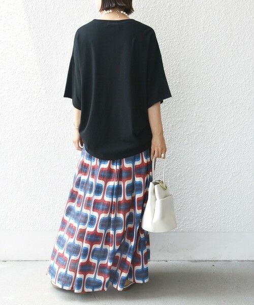 SHIPS / シップス カットソー | 裾タック コクーン ショートスリーブ プルオーバー | 詳細13