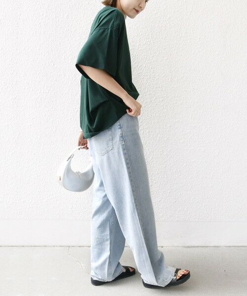 SHIPS / シップス カットソー | 裾タック コクーン ショートスリーブ プルオーバー | 詳細25