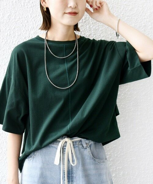 SHIPS / シップス カットソー | 裾タック コクーン ショートスリーブ プルオーバー | 詳細27