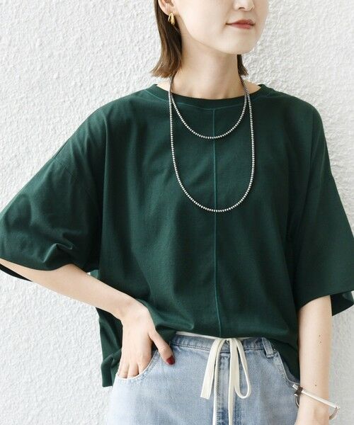 SHIPS / シップス カットソー | 裾タック コクーン ショートスリーブ プルオーバー | 詳細28