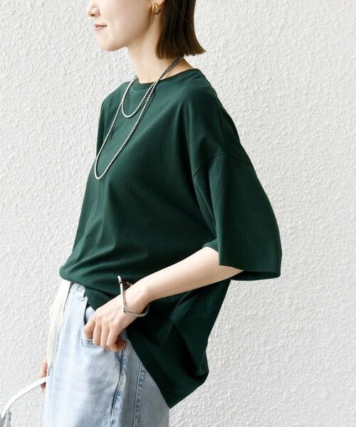 SHIPS / シップス カットソー | 裾タック コクーン ショートスリーブ プルオーバー | 詳細29