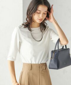 SHIPS / シップス カットソー | ソロナ 5分袖 TEE