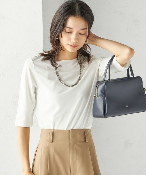 SHIPS / シップス カットソー | ソロナ 5分袖 TEE | 詳細9