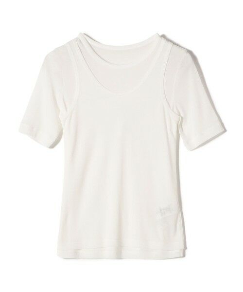 SHIPS / シップス Tシャツ | シアー フライス レイヤード TEE | 詳細16