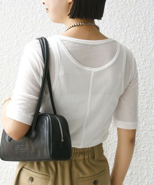 SHIPS / シップス Tシャツ | シアー フライス レイヤード TEE | 詳細7