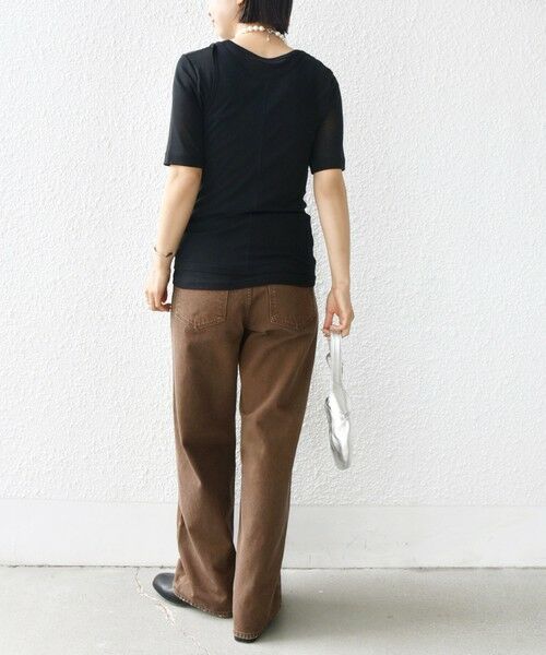 SHIPS / シップス Tシャツ | シアー フライス レイヤード TEE | 詳細20