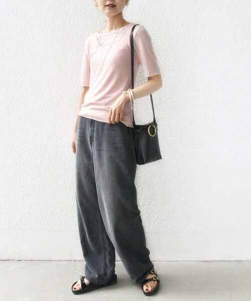 SHIPS / シップス Tシャツ | シアー フライス レイヤード TEE | 詳細29