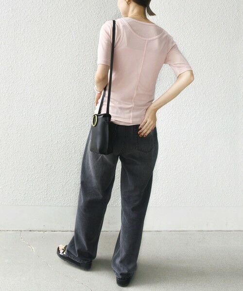 SHIPS / シップス Tシャツ | シアー フライス レイヤード TEE | 詳細30