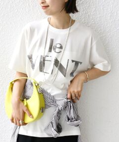 SHIPS / シップス Tシャツ | 【WEB限定】コットン 天竺 ロゴ プリント TEE