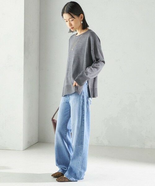 SHIPS / シップス デニムパンツ | Levi’s:RIBCAGE WIDE LEG | 詳細12