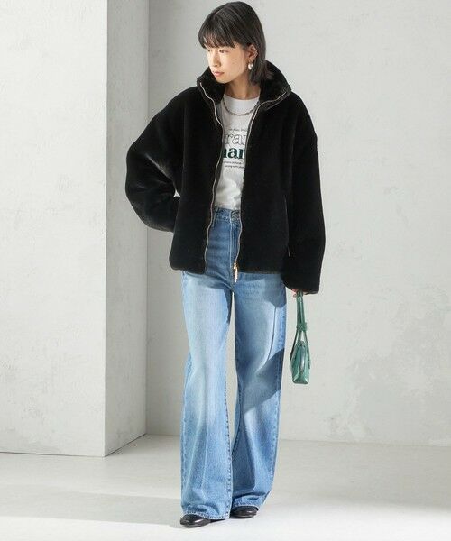 SHIPS / シップス デニムパンツ | Levi’s:RIBCAGE WIDE LEG | 詳細16
