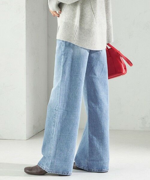 SHIPS / シップス デニムパンツ | Levi’s:RIBCAGE WIDE LEG | 詳細18