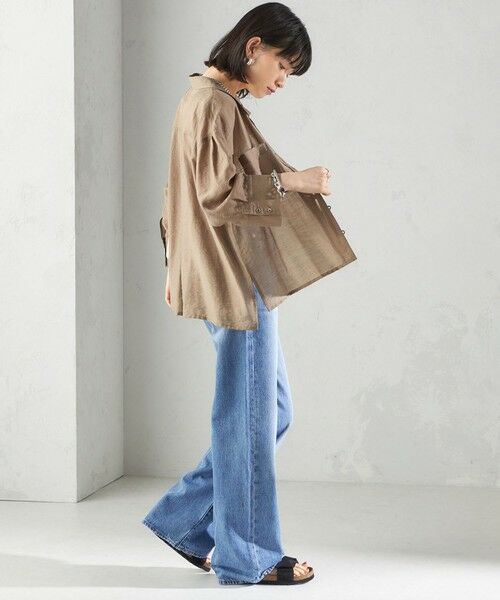 SHIPS / シップス デニムパンツ | Levi’s:RIBCAGE WIDE LEG | 詳細2
