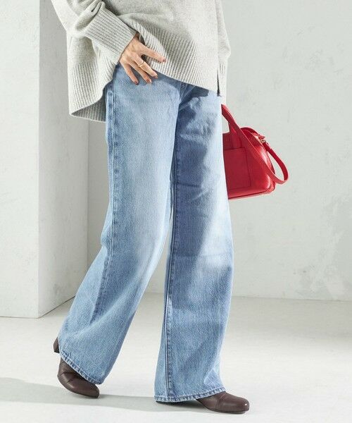 SHIPS / シップス デニムパンツ | Levi’s:RIBCAGE WIDE LEG | 詳細20