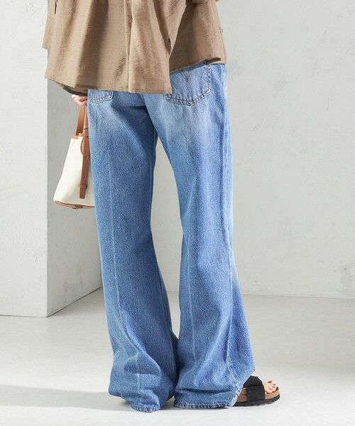 SHIPS / シップス デニムパンツ | Levi’s:RIBCAGE WIDE LEG | 詳細4