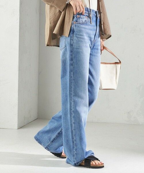 SHIPS / シップス デニムパンツ | Levi’s:RIBCAGE WIDE LEG | 詳細5