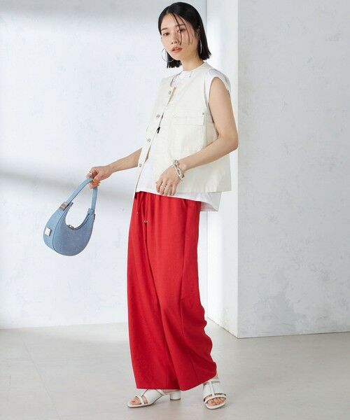 SHIPS / シップス その他パンツ | 〈手洗い可能〉ツイル ドロスト パンツ（34 / 35） | 詳細10