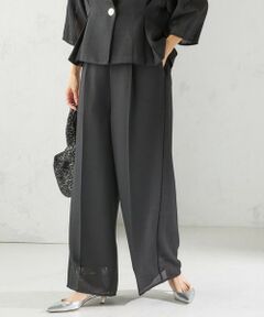 SHIPS / シップス その他パンツ | troisiemeCHACO:〈洗濯機可能〉メッシュ ワイド パンツ（セレモニー対応可）