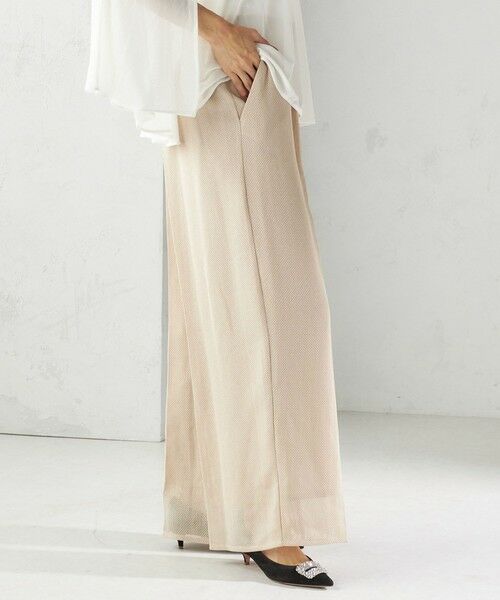 SHIPS / シップス その他パンツ | troisiemeCHACO:〈洗濯機可能〉メッシュ ワイド パンツ（セレモニー対応可） | 詳細22