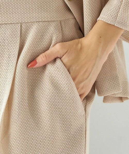 SHIPS / シップス その他パンツ | troisiemeCHACO:〈洗濯機可能〉メッシュ ワイド パンツ（セレモニー対応可） | 詳細24