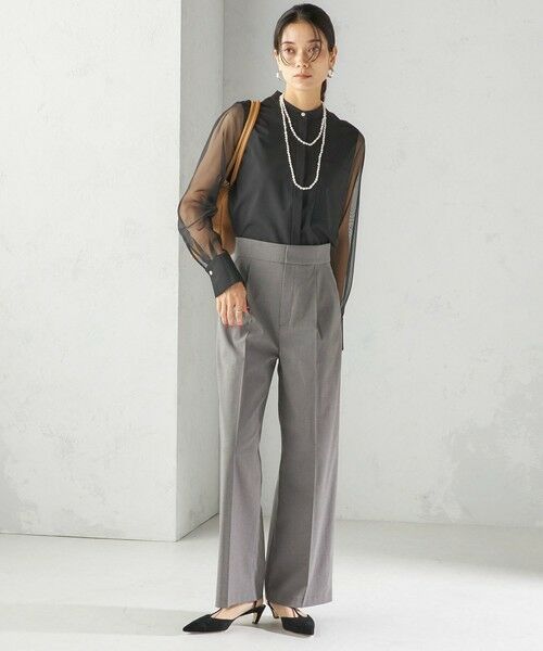 SHIPS / シップス その他パンツ | 〈洗濯機可能〉マルチ ファンクション ワイド スラックス | 詳細6