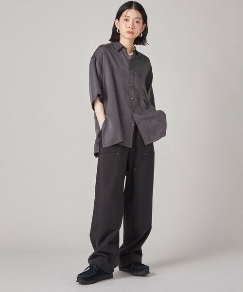 SHIPS / シップス その他パンツ | SHIPS NINE CASE:〈洗濯機可能〉裏毛 ダブルニー パンツ | 詳細1