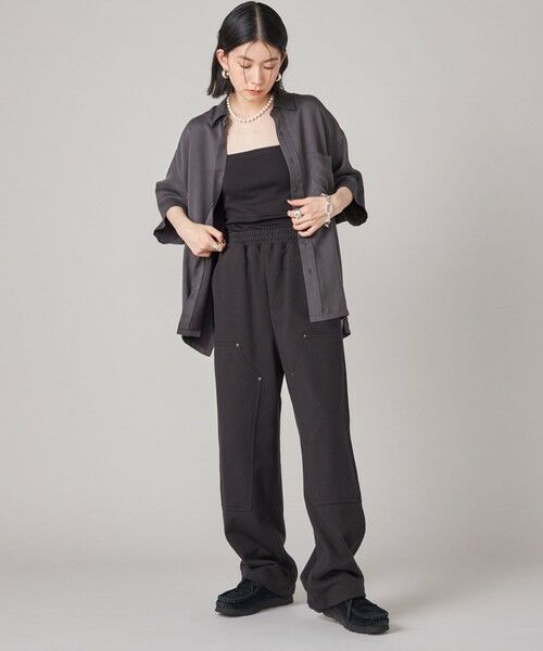 SHIPS / シップス その他パンツ | SHIPS NINE CASE:〈洗濯機可能〉裏毛 ダブルニー パンツ | 詳細13