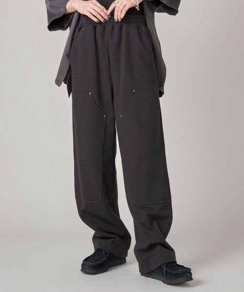 SHIPS / シップス その他パンツ | SHIPS NINE CASE:〈洗濯機可能〉裏毛 ダブルニー パンツ | 詳細17