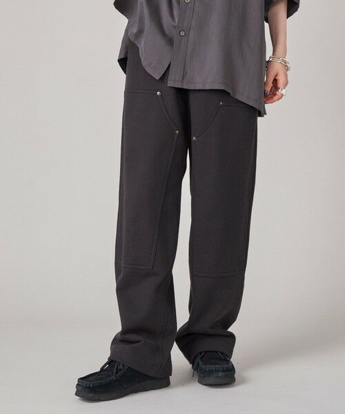 SHIPS / シップス その他パンツ | SHIPS NINE CASE:〈洗濯機可能〉裏毛 ダブルニー パンツ | 詳細8