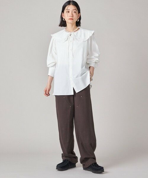 SHIPS / シップス その他パンツ | SHIPS NINE CASE:〈洗濯機可能〉裏毛 ダブルニー パンツ | 詳細20