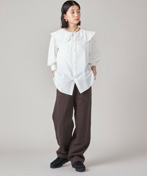 SHIPS / シップス その他パンツ | SHIPS NINE CASE:〈洗濯機可能〉裏毛 ダブルニー パンツ | 詳細21