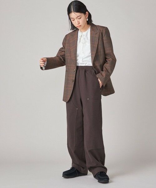 SHIPS / シップス その他パンツ | SHIPS NINE CASE:〈洗濯機可能〉裏毛 ダブルニー パンツ | 詳細28