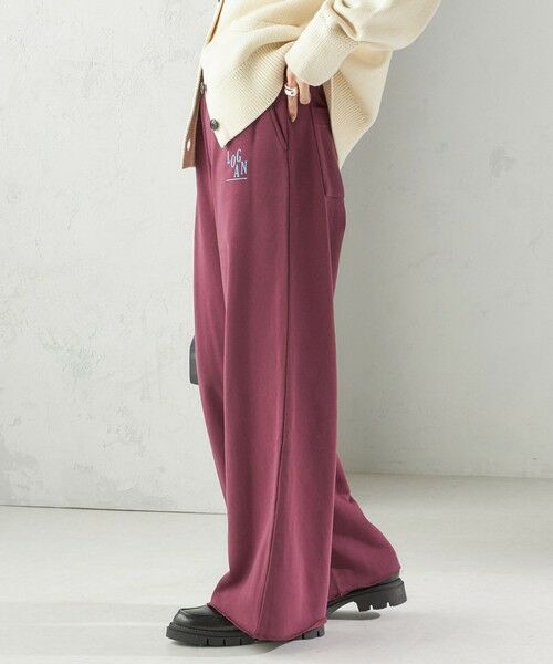 SHIPS / シップス その他パンツ | 【SHIPS別注】LOGAN KNITTING MILLS:〈洗濯機可能〉プリント パンツ | 詳細30