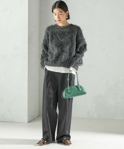 SHIPS / シップス その他パンツ | 〈洗濯機可能〉ハイカウント ツイル 2タック ワイド パンツ | 詳細1