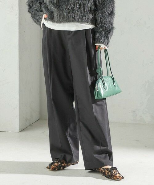 SHIPS / シップス その他パンツ | 〈洗濯機可能〉ハイカウント ツイル 2タック ワイド パンツ | 詳細5