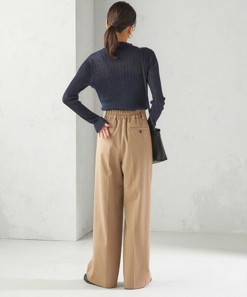 SHIPS / シップス その他パンツ | 〈洗濯機可能〉ハイカウント ツイル 2タック ワイド パンツ | 詳細26