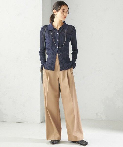 SHIPS / シップス その他パンツ | 〈洗濯機可能〉ハイカウント ツイル 2タック ワイド パンツ | 詳細27