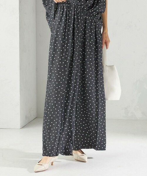 SHIPS / シップス その他パンツ | 〈手洗い可能〉ドット / 無地 タック ギャザー ワイド パンツ | 詳細11