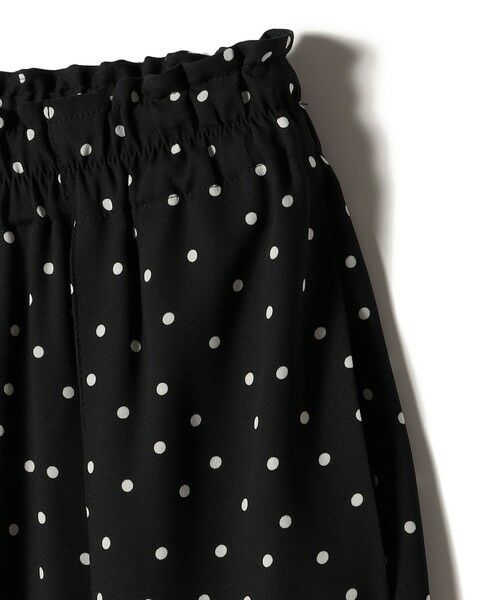 SHIPS / シップス その他パンツ | 〈手洗い可能〉ドット / 無地 タック ギャザー ワイド パンツ | 詳細16