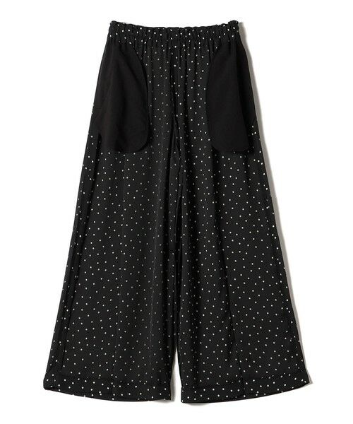 SHIPS / シップス その他パンツ | 〈手洗い可能〉ドット / 無地 タック ギャザー ワイド パンツ | 詳細19