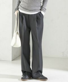 SHIPS / シップス ショート・ハーフ・半端丈パンツ | 《一部追加予約》〈手洗い可能〉TUMUGITO(R) シャーク ツイード タック パンツ