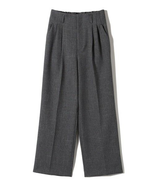 SHIPS / シップス ショート・ハーフ・半端丈パンツ | 《一部追加予約》〈手洗い可能〉TUMUGITO(R) シャーク ツイード タック パンツ | 詳細13