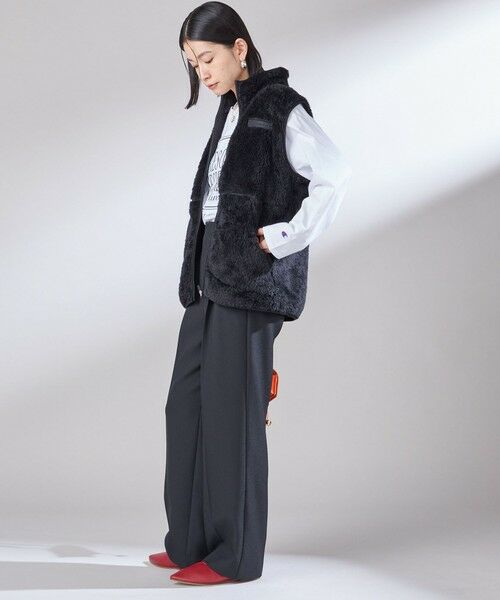 SHIPS / シップス ショート・ハーフ・半端丈パンツ | 《一部追加予約》〈手洗い可能〉TUMUGITO(R) シャーク ツイード タック パンツ | 詳細27