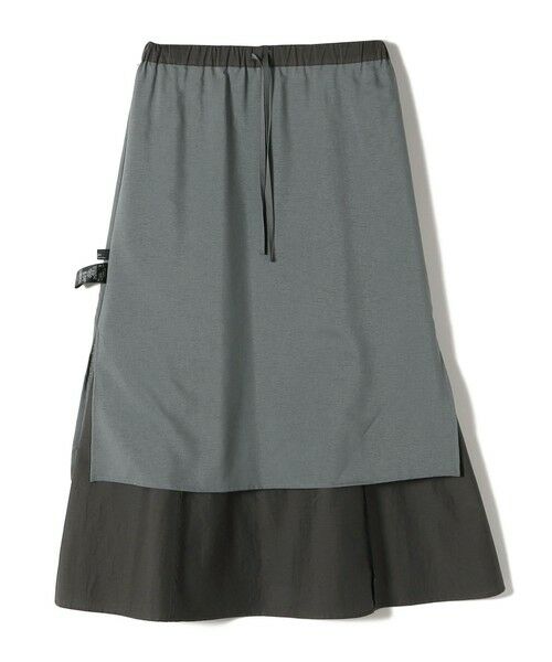 SHIPS / シップス ロング・マキシ丈スカート | SHIPS Primary Navy Label:〈手洗い可能〉MANTECO マキシ スカート | 詳細2